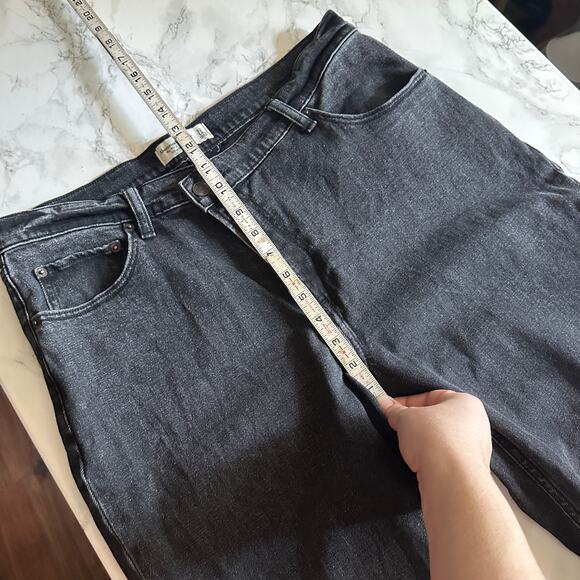 Abercrombie & Fitch The 90s Slim Straight Jean Ultra High Rise size 32/14 SHORT - Picture 12 of 13